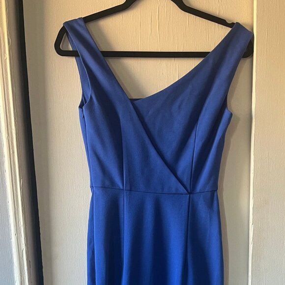 Cobalt Blue Revolve Elliatt Midi Asymmetrical Dress - Picture 5 of 7